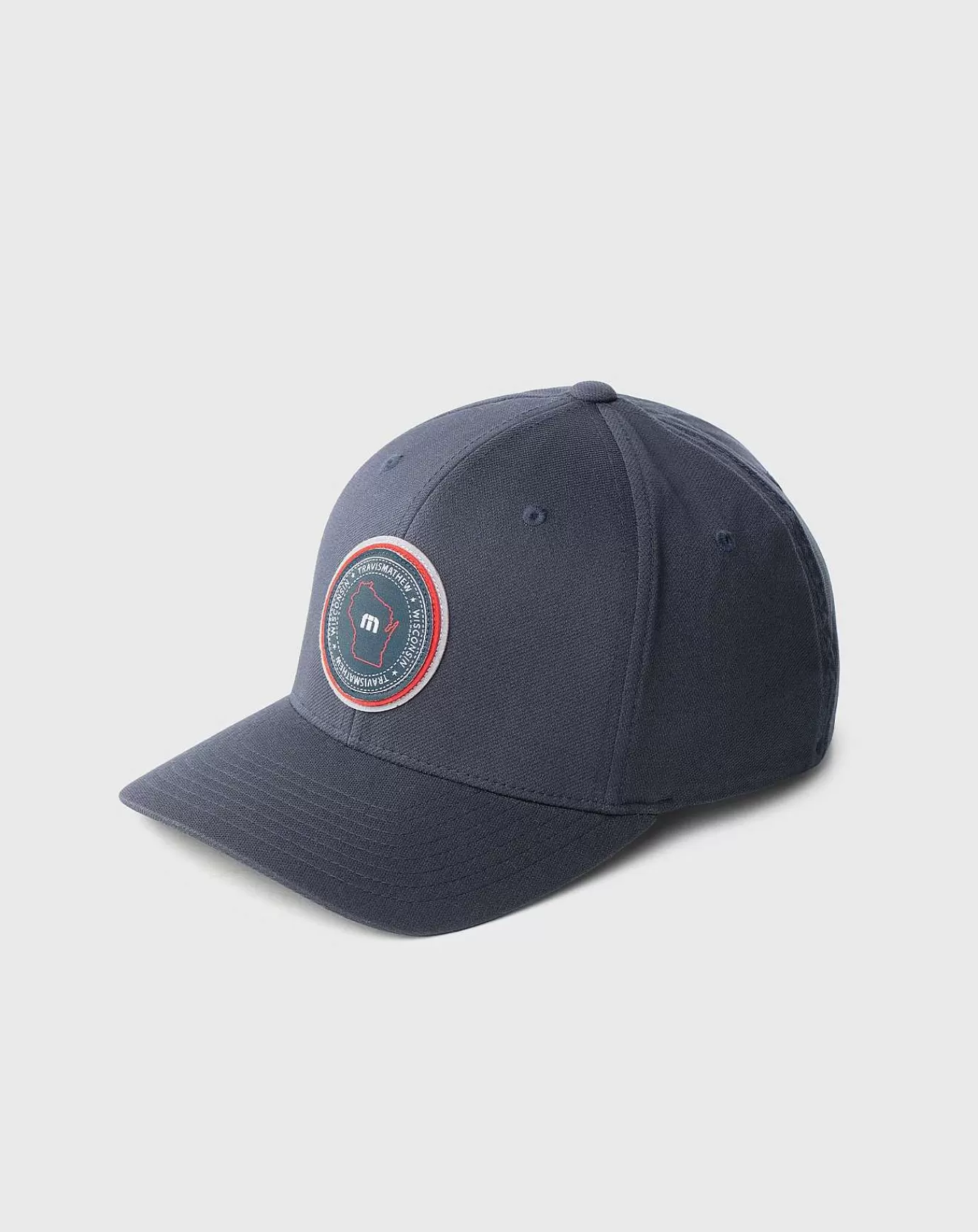 Store Travis Mathew Vernon Fitted Hat Blue Nights