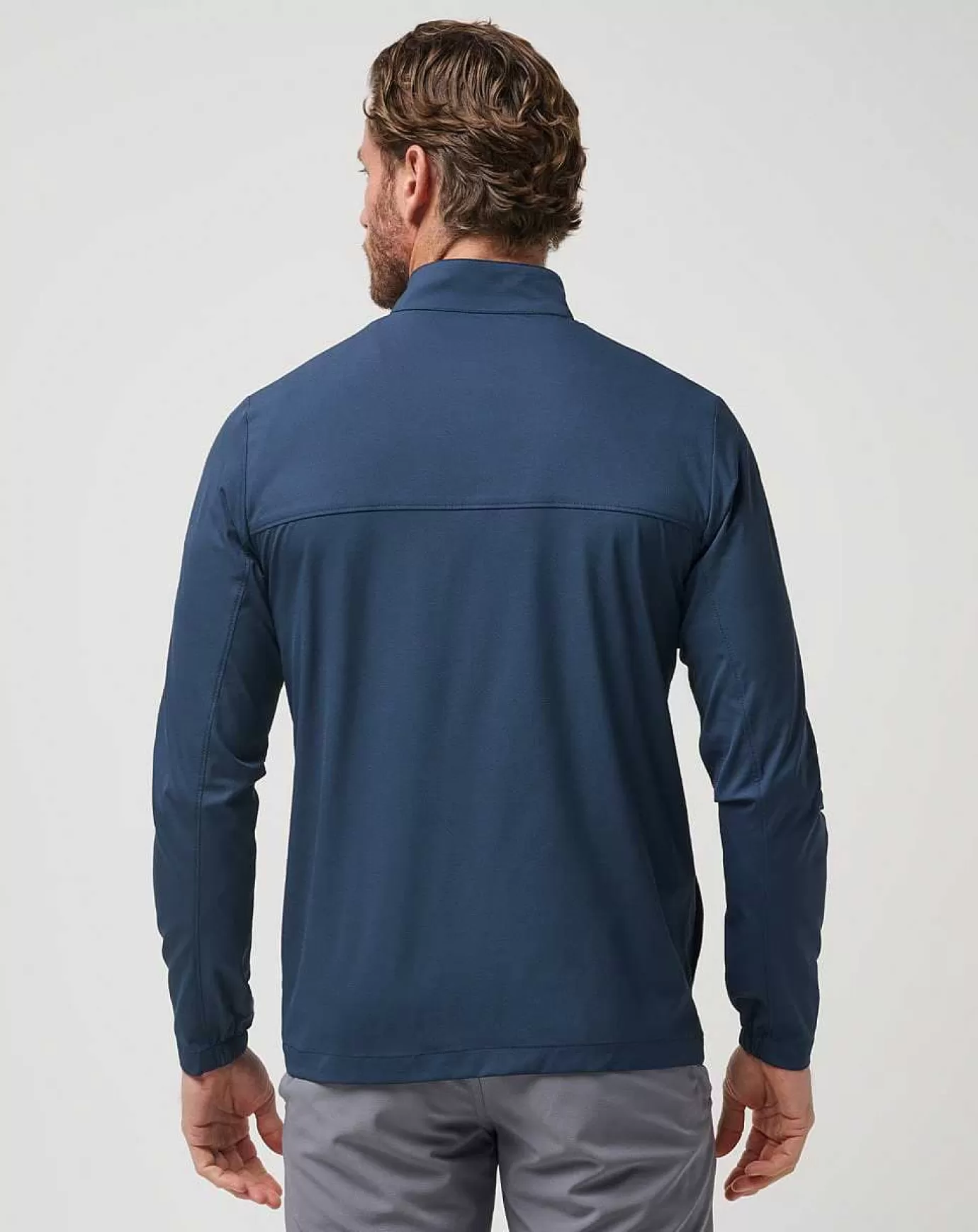 Cheap Travis Mathew Wanderlust Quarter Zip Mood Indigo