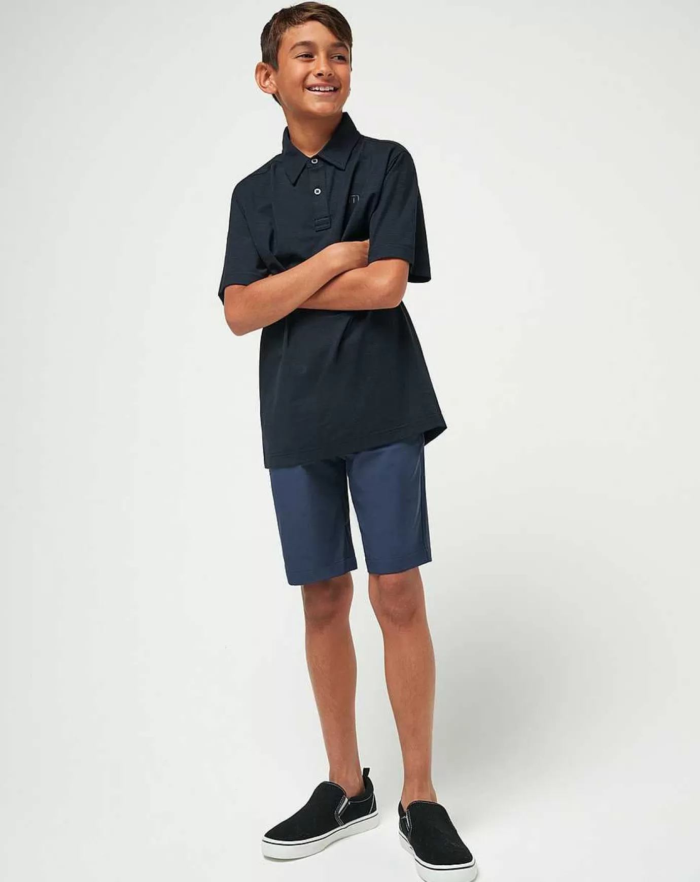 Flash Sale Travis Mathew Wanderlust Youth Short Mood Indigo