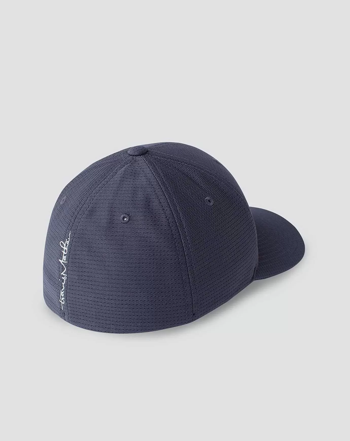 Cheap Travis Mathew Yellow Hibiscus Snapback Hat Navy